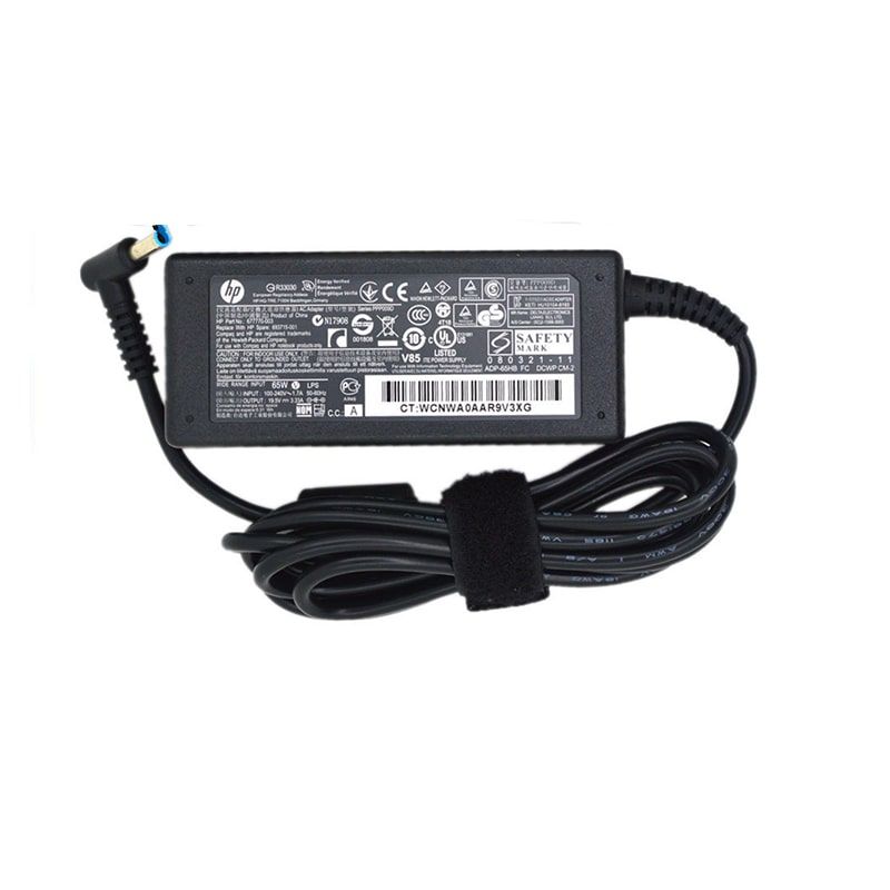 آداپتور لپ تاپ اچ پی 19.5V 4.62A سر فیس آبی اورجینال