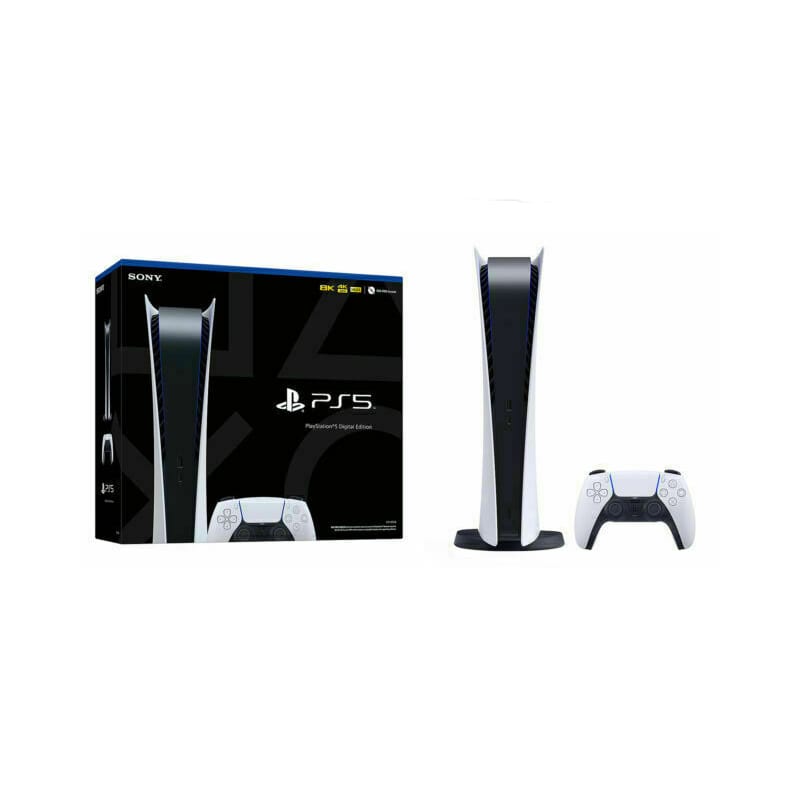 کنسول بازی سونی مدل PlayStation 5 Digital Fat همراه بازی