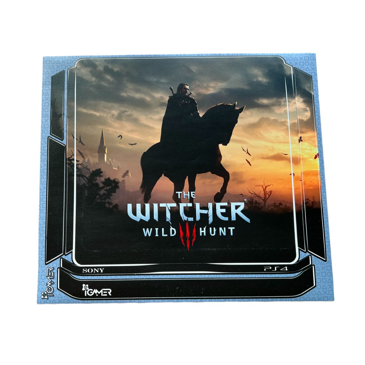 اسکین مخصوص Playstation4 Slim طرح Witcher