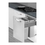 سطل زباله ملونی مدل 9126