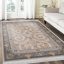 فرش ماشینی مه ترنج طرح مهراز زمینه نقره ای