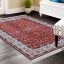 فرش ماشینی مه ترنج طرح لی رز زمینه لاکی 1000 شانه فرش ماشینی مه ترنج طرح لی رز زمینه لاکی 1000 شانه