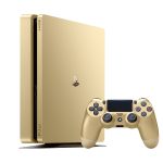 کنسول بازی سونی مدل PlayStation 4 Slim 1TB Gold Limited Edition Console Bundle ظرفیت 1TB - استوک