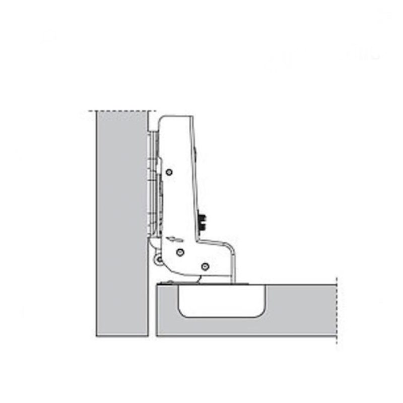 لولا ساده اکو توکار با پایه چهار پیچ فانتونی مدل A023