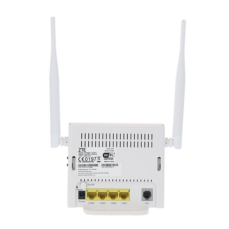 مودم روتر VDSL/ADSL زد تی ای مدل ZXHN-H168N