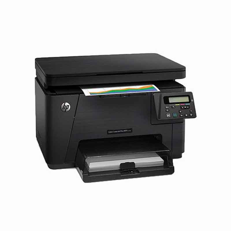 پرینتر رنگی لیزری اچ پی سه کاره مدل  LaserJet Pro M176n