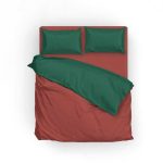 سرویس روتختی آ اس پ مینیمال زمینه آجری دو نفره 5 تکه