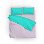 سرویس روتختی آ اس پ مینیمال زمینه پوست‌پیازی دو نفره 5 تکه