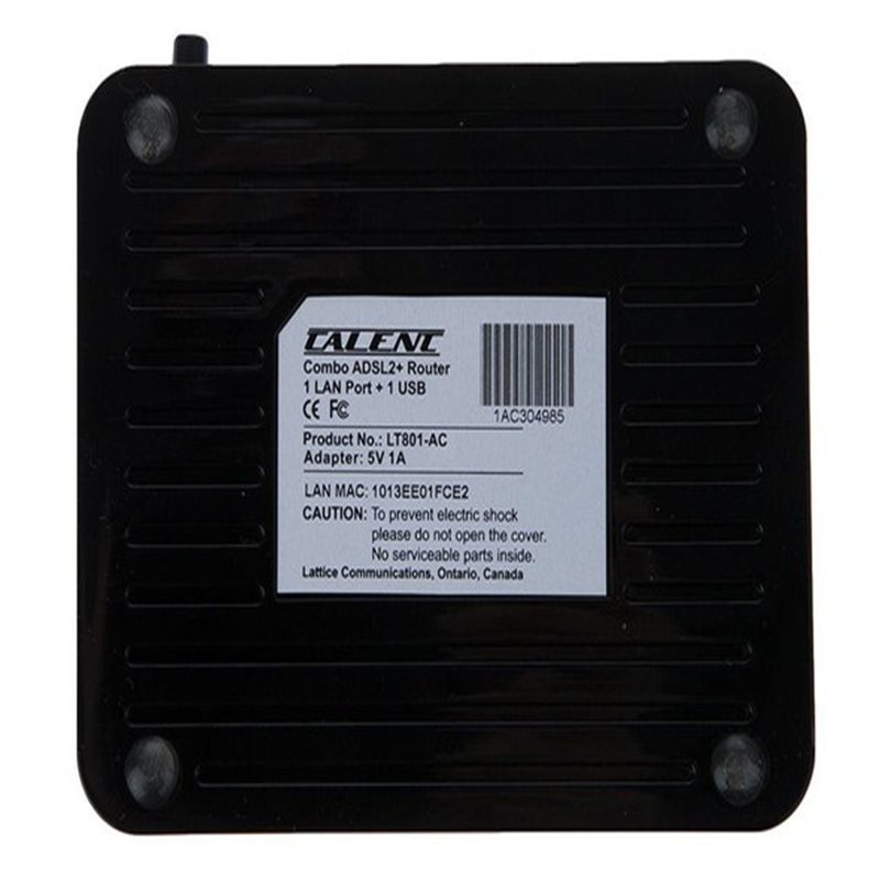 مودم روتر +ADSL2 و باسیم تلنت مدل LT801-AC