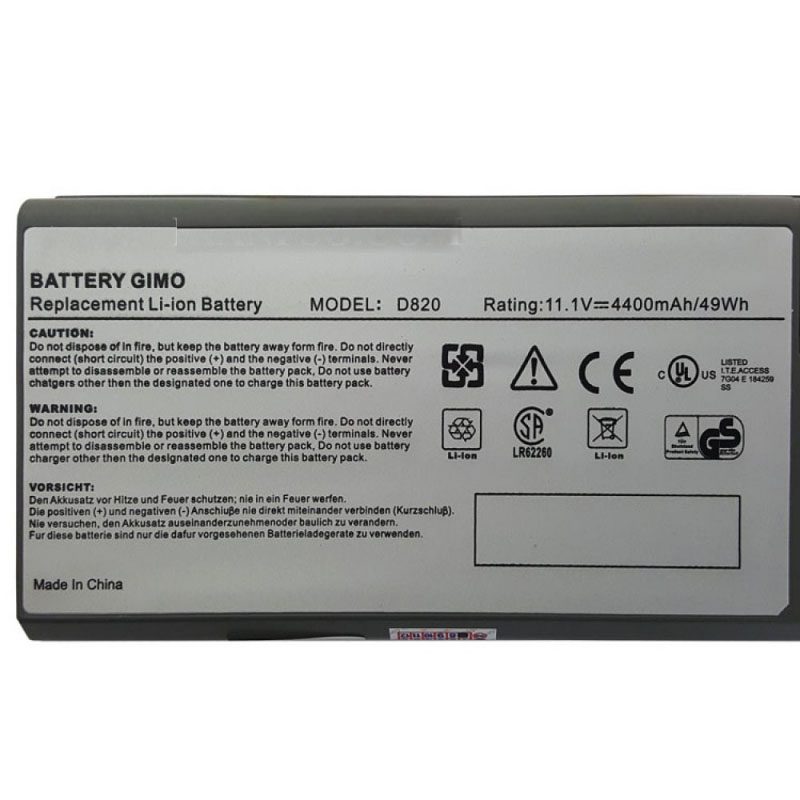 باتری لپ تاپ دل Latitude D5319-D820-D830-6Cell