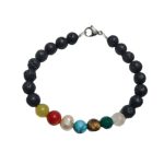 دستبند سنگ های طبیعی مدل کهکشانی کد101