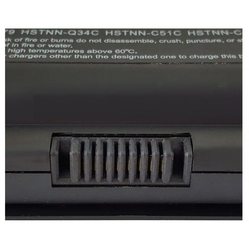 باتری لپ تاپ اچ پی Pavilion DV4_Compaq CQ40-CQ60-6Cell Gimo Plus مشکی-49 وات ساعت