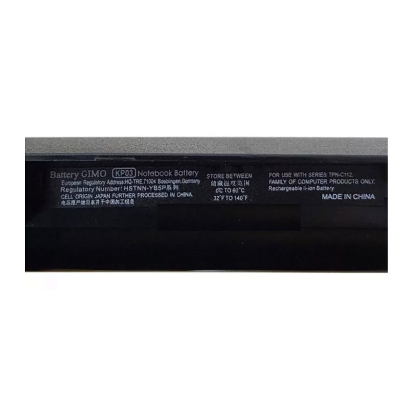 باتری لپ تاپ اچ پی Pavilion 210-G1 KP03 مشکی