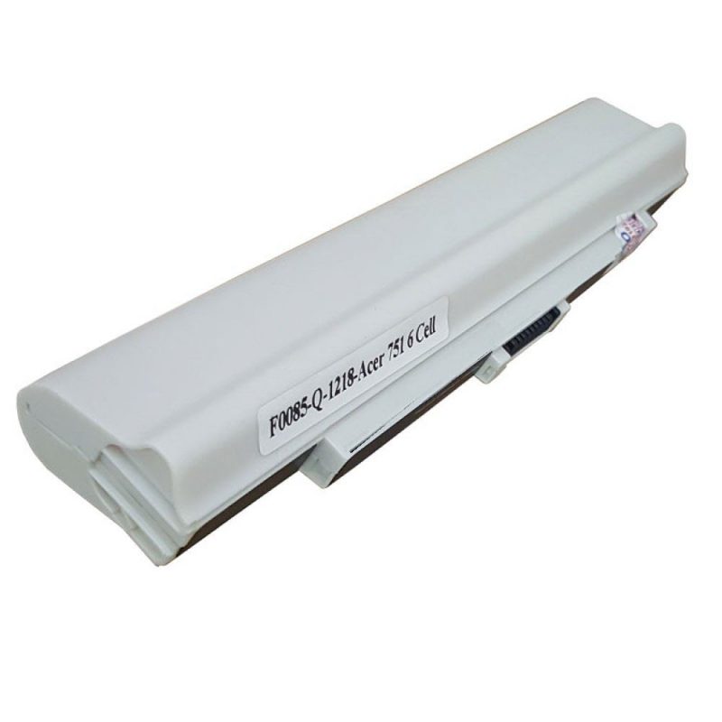 باتری لپ تاپ ایسر Aspire 751-6Cell سفید