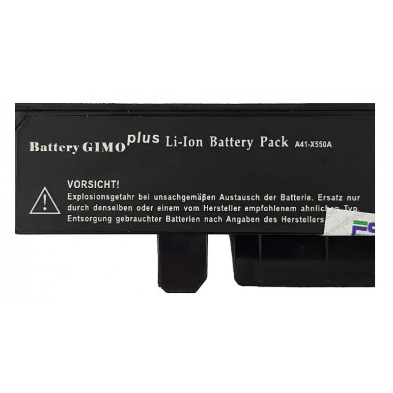 باتری لپ تاپ ایسوس X550-4Cell مشکی-33 وات ساعت