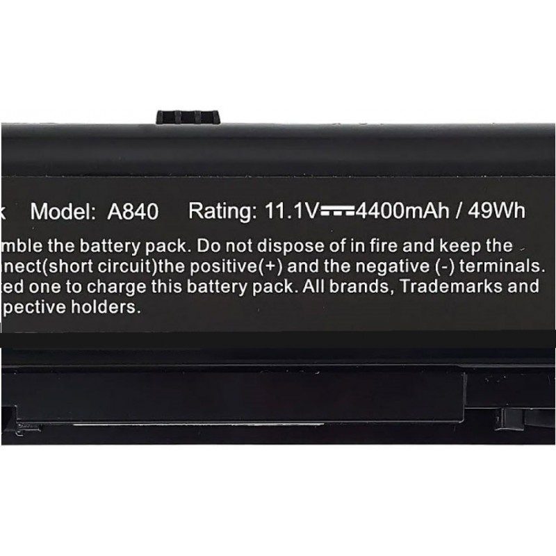 باتری لپ تاپ دل Vostro A840-A860-1014-1015-6Cell Gimo Plus مشکی-49 وات ساعت