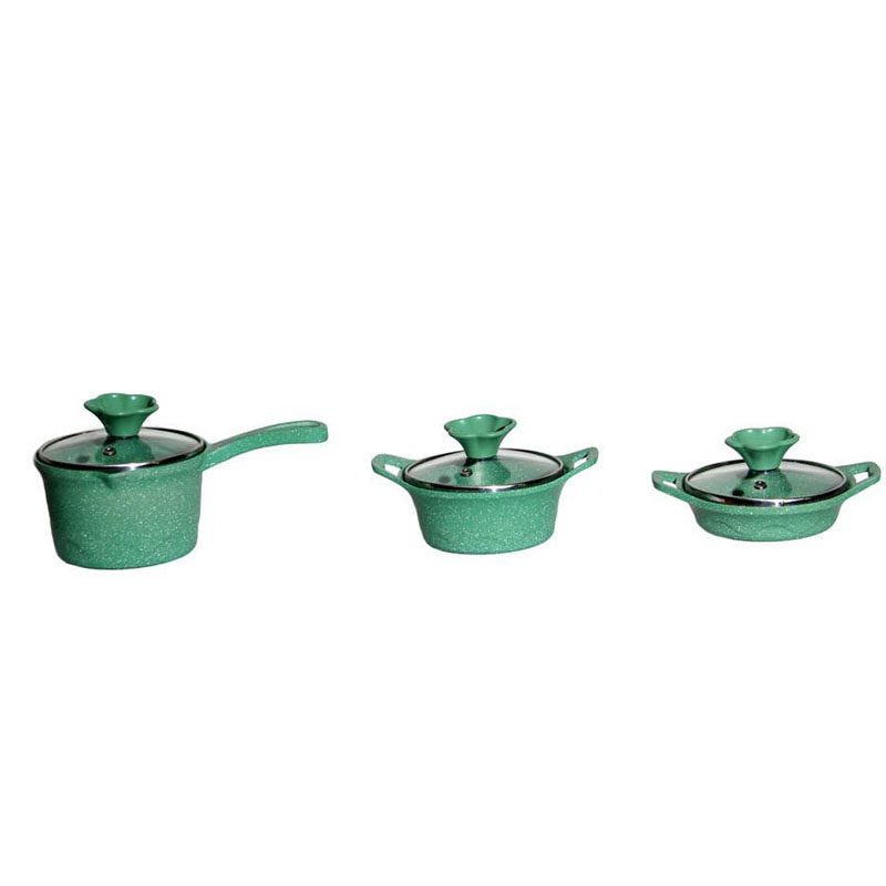 سرویس قابلمه 14 پارچه سیسمونی تیتانیوم پیلو مدل زندگی Pilau