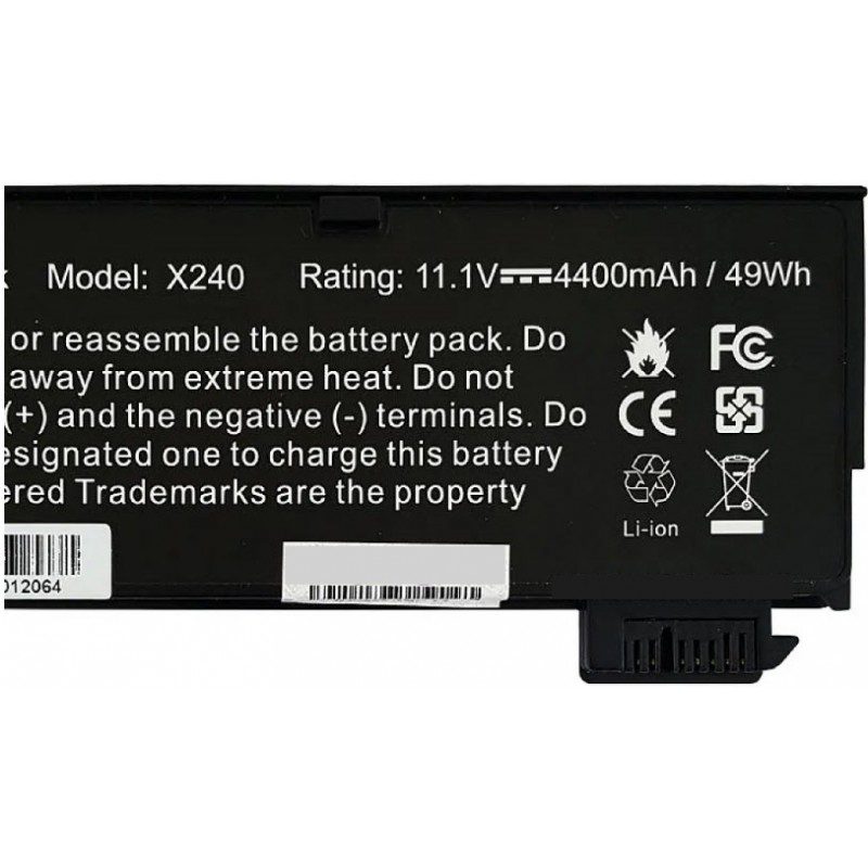 باتری لپ تاپ لنوو ThinkPad X240-X260-T450-6Cell Gimo Plus مشکی-49 وات ساعت