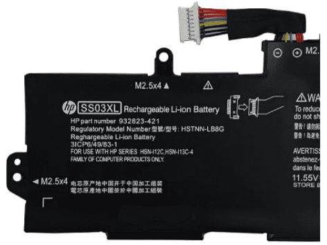 باتری لپ تاپ اچ پی EliteBook 840 G5_SS03XL_Gimo Plus مشکی داخلی-50 وات ساعت