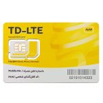 سیم کارت اینترنت ثابت TD-LTE تک نت همراه با بسته 50 گیگ یک ماهه