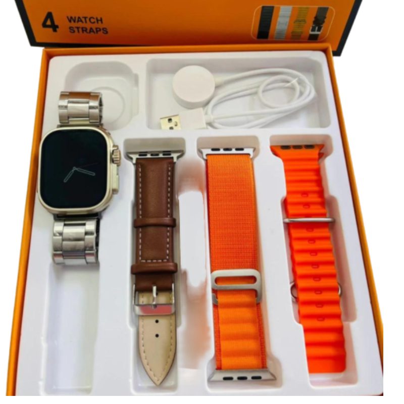 ساعت هوشمند 4 در 1 مدل H10 Ultra Max