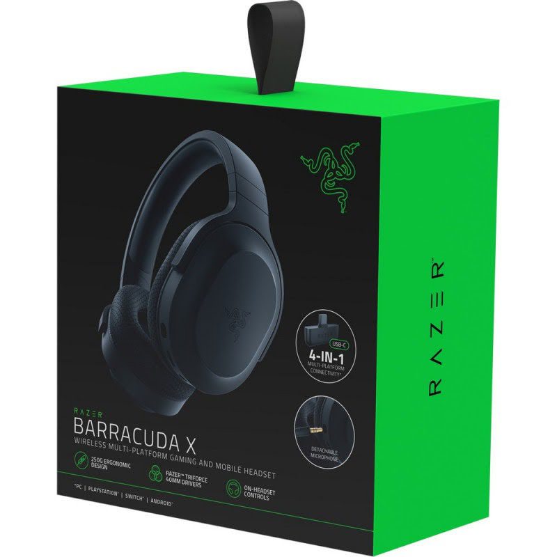هدفون مخصوص بازی بی سیم ریزر مدل Razer Barracuda X 2021 – اپن باکس