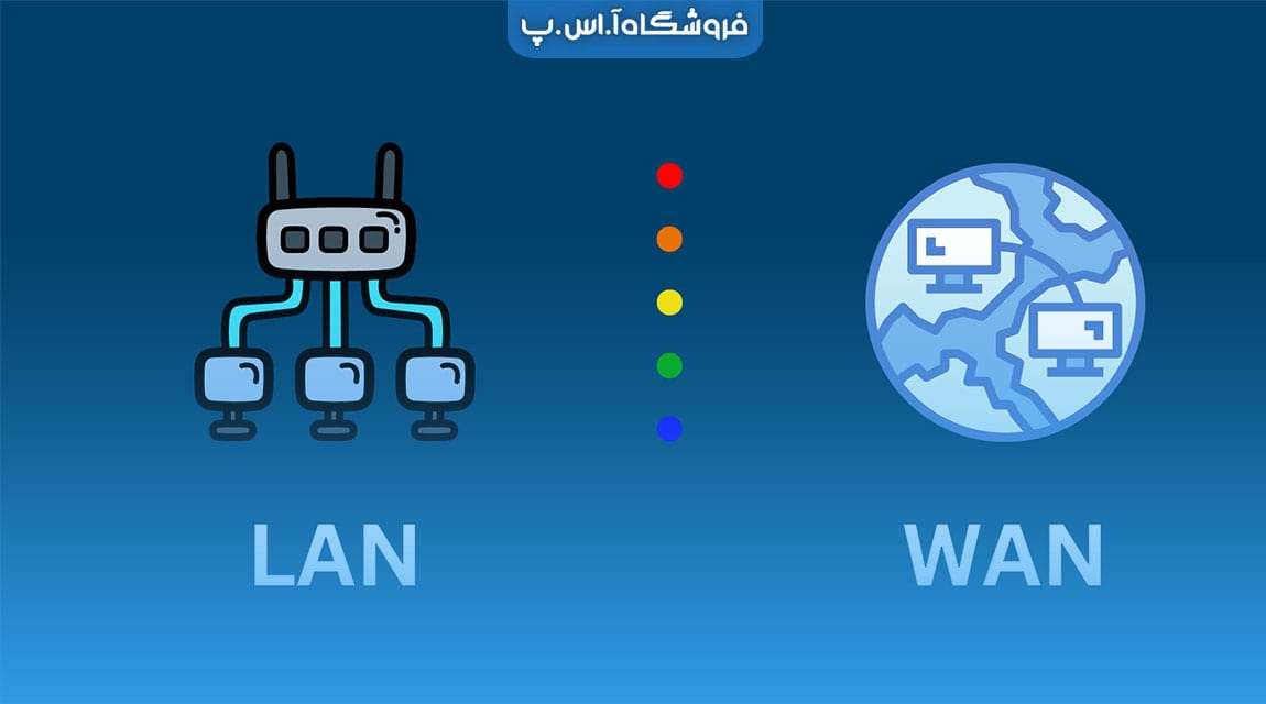فرق شبکه های LAN و WAN