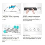 کیبورد و ماوس بی سیم ای فورتک مدل A4Tech FG 24OO AIR2