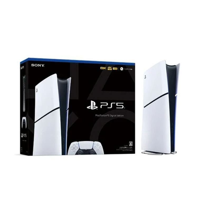 کنسول بازی دو دسته پلی استیشن 5 سونی مدل Sony PlayStation 5 Slim Digital همراه با بازی