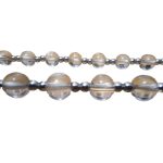 گردنبند سنگ طبیعی کوآرتز و حدید