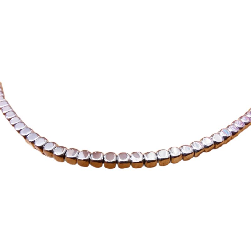 گردنبند سنگ طبیعی حدید مدل آریو