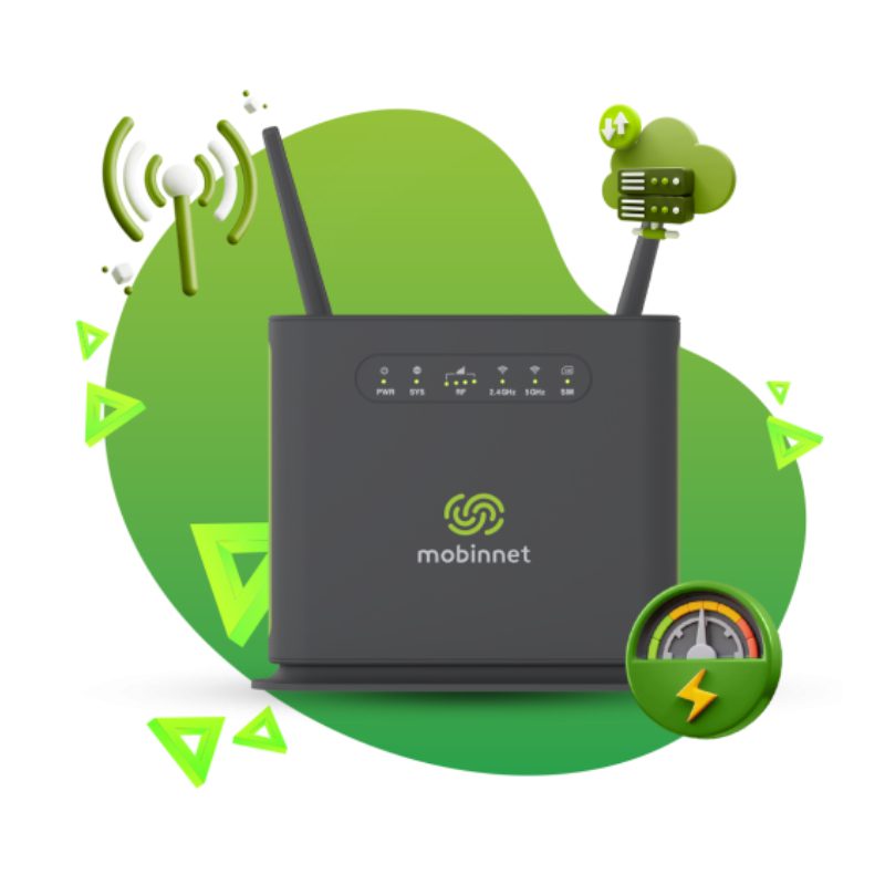 مودم 4G/4.5G مبین نت مدل MN-C1200M به همراه سیم کارت