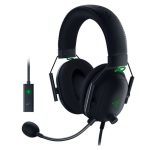 هدفون مخصوص بازی ریزر مدل Razer BLACKSHARK V2 + USB SOUND CARD