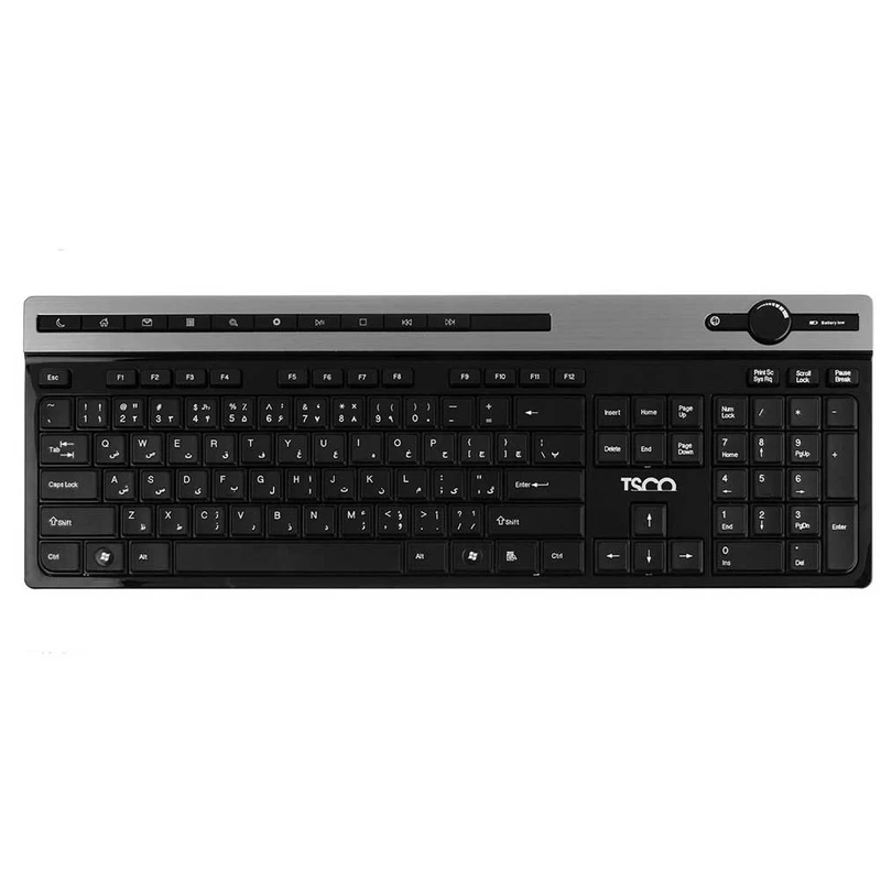 کیبورد و ماوس بی سیم تسکو مدل  Tsco TKM 7106W
