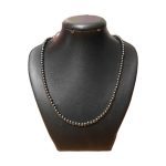 گردنبند سنگ طبیعی حدید مدل ماتیلدا