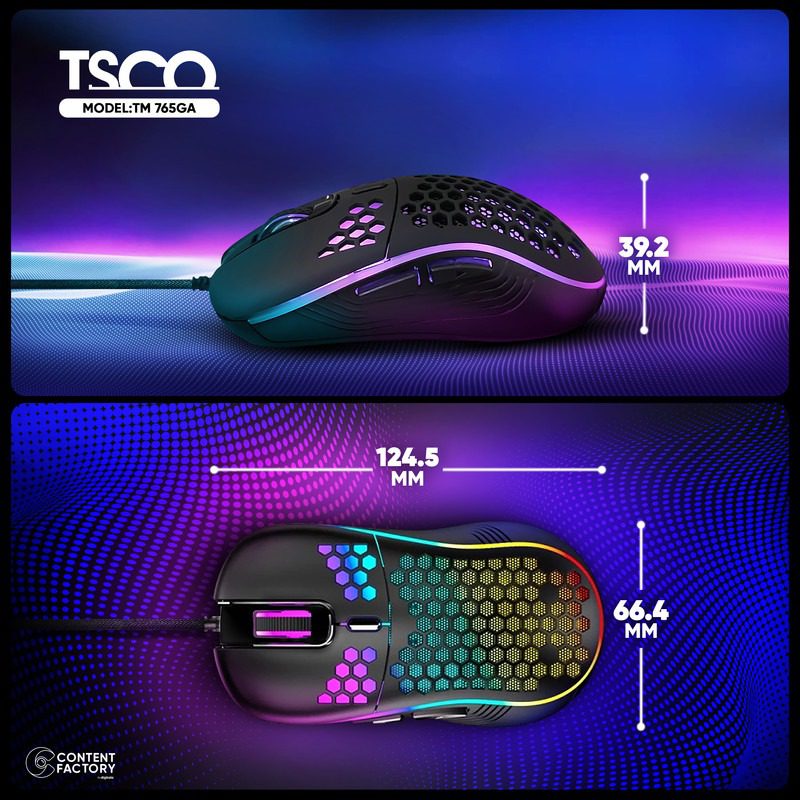 ماوس مخصوص بازی تسکو مدل Tsco TM 765GA