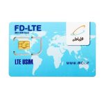 سیم کارت اینترنت FD-LTE تک نت همراه با بسته 300 گیگ یکساله