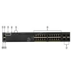 سوئیچ 24 پورت سیسکو مدل WS-C2960X-24TS-L