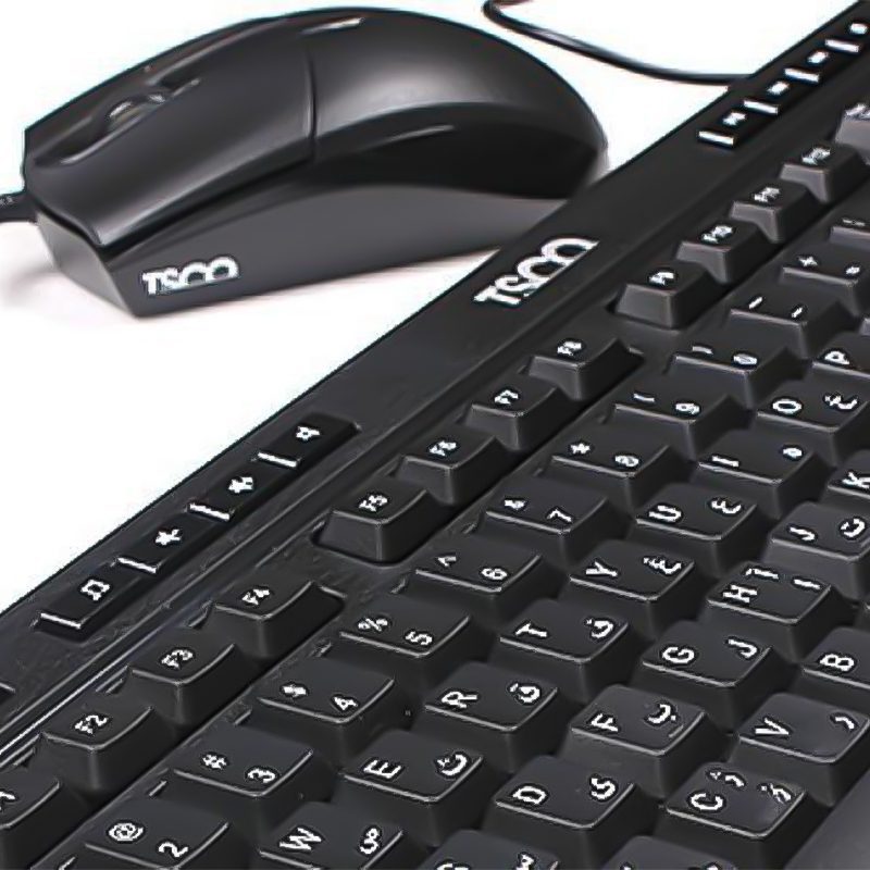 کیبورد و موس سیم دار Tsco ts-8052