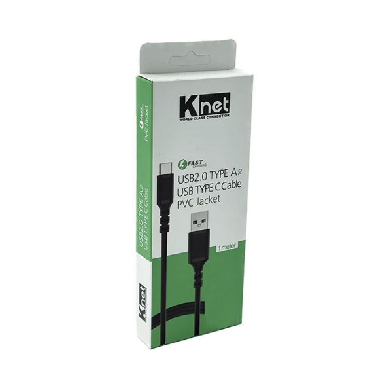 کابل 1متری Type C به Type C کی نت مدل Knet K-CUCC2010