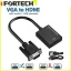 تبدیل کابلی VGA به HDMI آیفورتک مدل Ifortech IF.BOX