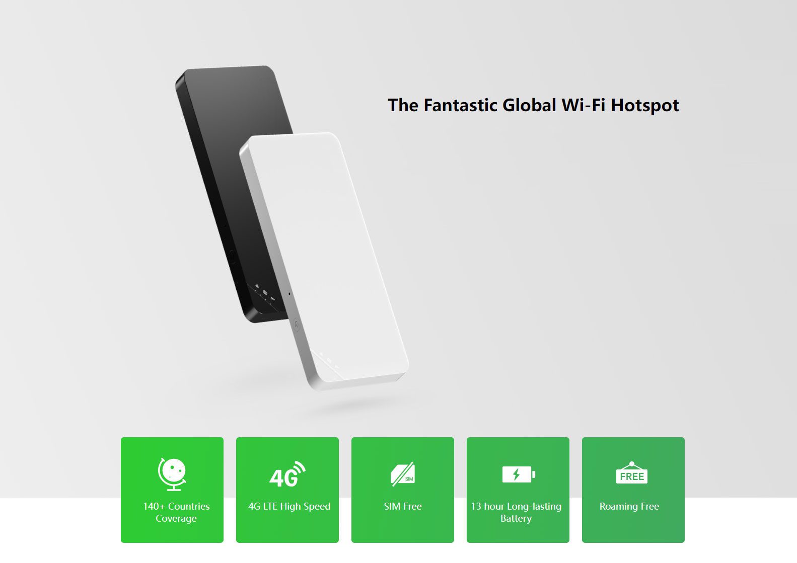 مودم 4.5G/4G قابل حمل Cloud مدل Air WiFi GLMU19A02