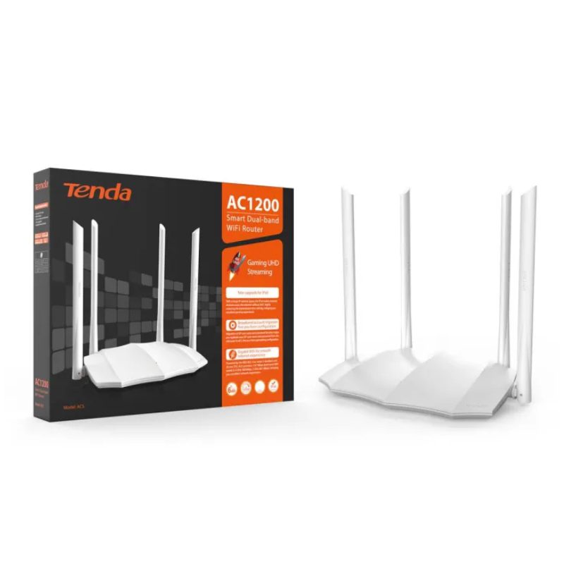 روتر دوبانده تندا مدل AC5 AC1200