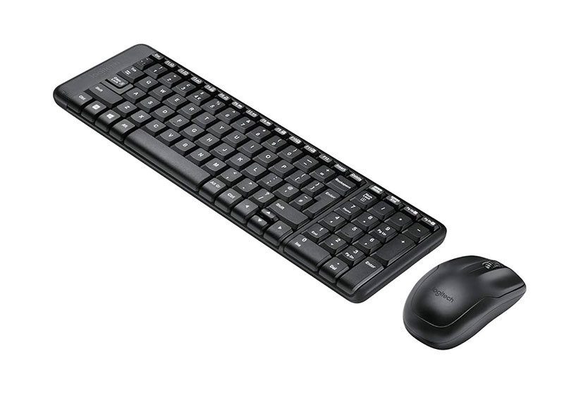کیبورد و ماوس بی سیم لاجیتک مدل Logitech MK215 کیبورد و ماوس بی سیم لاجیتک مدل Logitech MK215