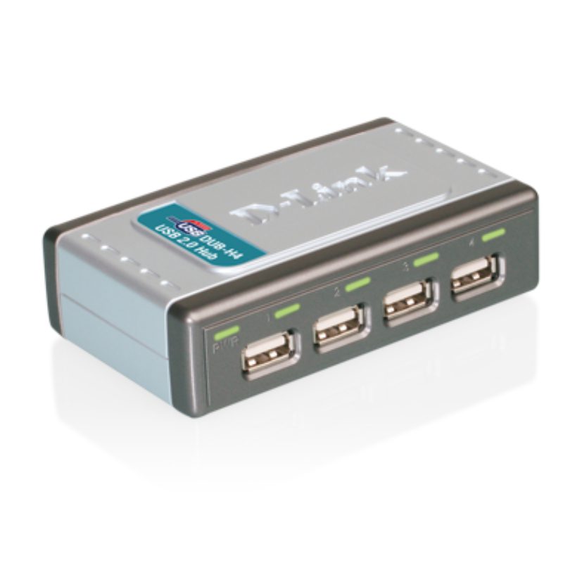 هاب 4 پورت USB 2.0 دی لینک مدل DUB-H4