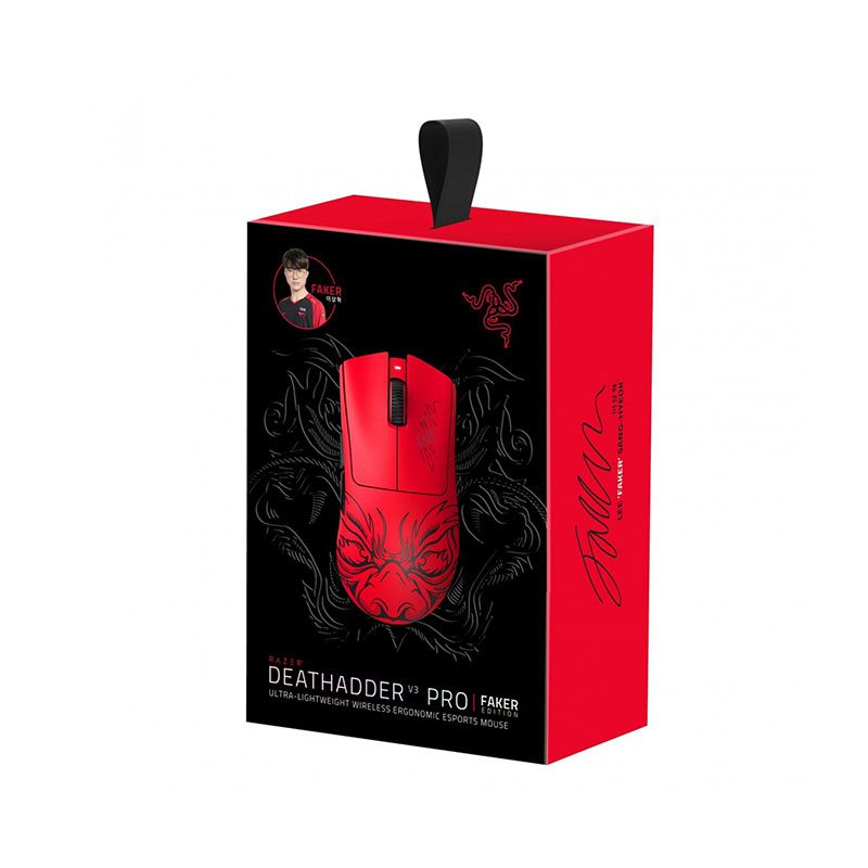 ماوس گیمینگ بی‌سیم ریزر مدل DeathAdder V3 Pro FAKER EDITION