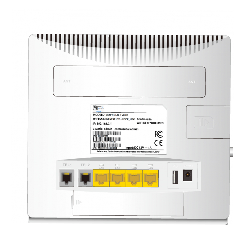 مودم روتر 3G/4G/LTE سیمپر مدل Siempre LTE Voice