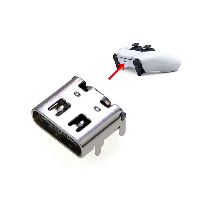 سوکت شارژ دسته بازی PS5 ورژن 1 و 2