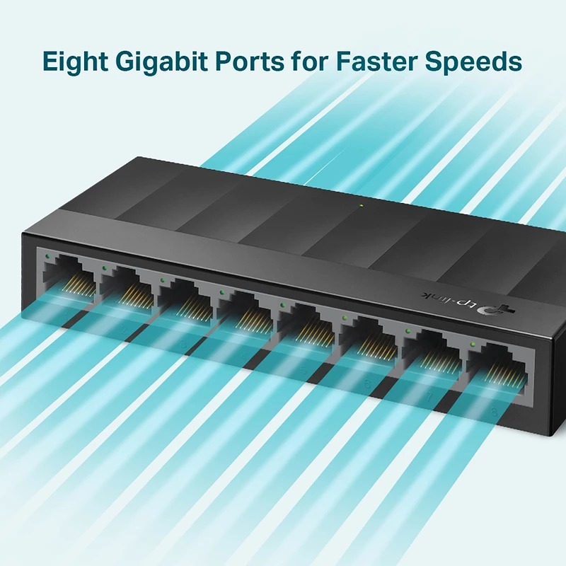 سوئیچ گیگابیتی تی پی لینک مدل TP-Link LS1008G