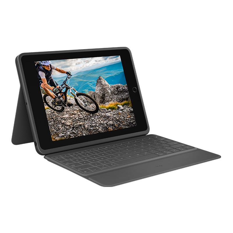 کیبورد بی‌سیم لاجیتک Logitech Rugged Folio مخصوص آیپد نسل 7-8-9